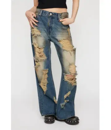 LAGUA GEM PAINT LOOSEY CRASH 데님 24