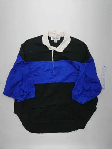 아메리카나 럭비 셔츠 코튼 블랙 계열 블루 계열 남성용