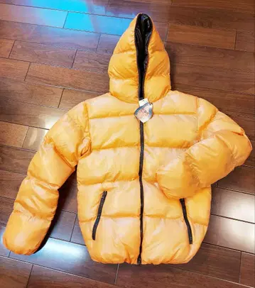 C.P.S. 후드 부착 다운 자켓 오렌지