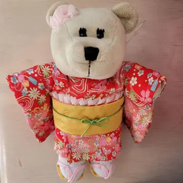 스타벅스 한정판 베어리스타 기모노