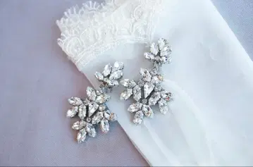 브라이덜 액세서리 Bouquet 귀걸이 웨딩