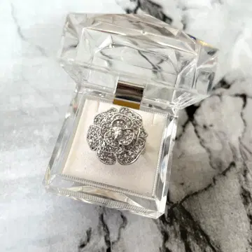 푸아베 장미 반짝반짝 장미 반지 반지 12호