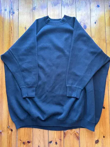 INSCRIRE 오버 사이즈 니트 미니 원피스 클리어