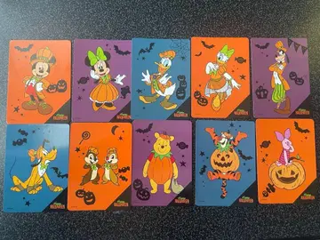 디즈니 스토어 가위바위보 카드 할로윈 컴플리트 세트 20장