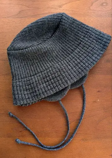 RACAL 라칼 니트 버킷 니트 모자 귀마개 부착 일본제