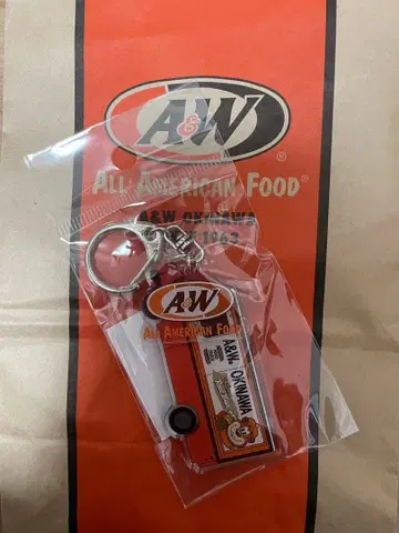 오키나와 A&W 푸드 트럭 키링