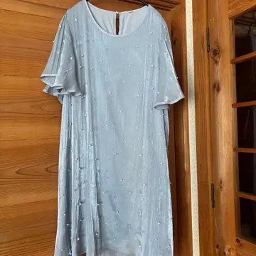 빅 사이즈 원피스 펄이 귀여워요