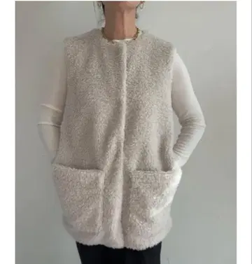 july nine 베이지 베스트