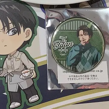 진격의 거인 이케프리 후드 혜택 캔뱃지 리바이