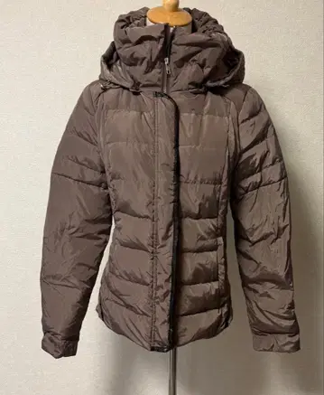 SPOOM 후드 부착 다운 자켓