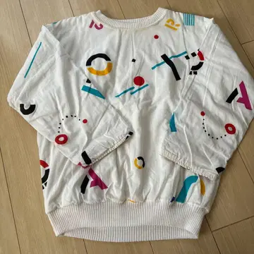 80s~90s 리버서블 맨투맨 ( 구제 의류 )