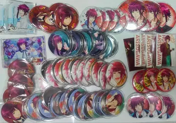 A3 아리스가와 호마레 ViViD 캔뱃지 세트