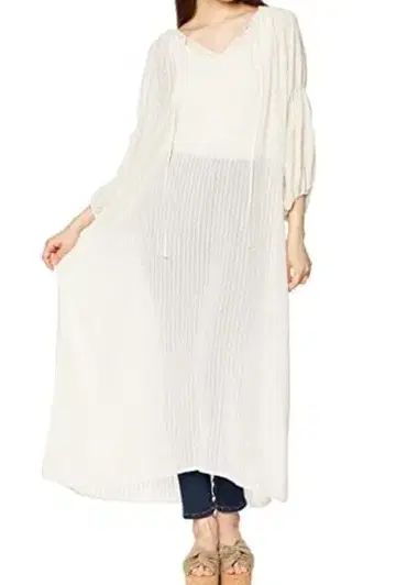 [ 새상품 ] 로페피크닉 슬리브 원피스 사이즈:38