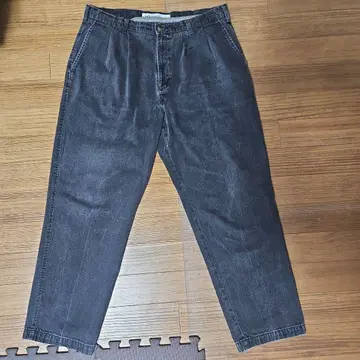 Dockers 다커스 2턱 블랙 데님 데님 슬랙스