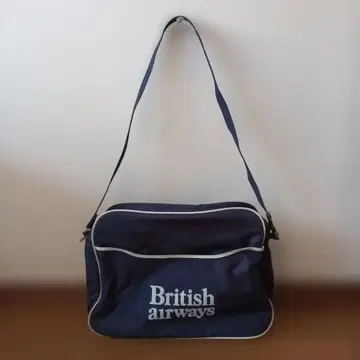 British Airways 숄더백 네이비