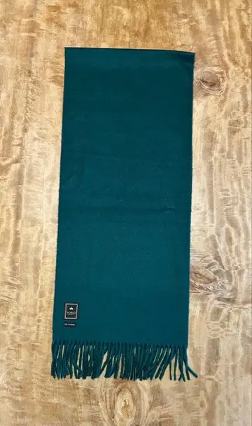 긴자 와코 WAKO 캐시미어 머플러 다크 그린