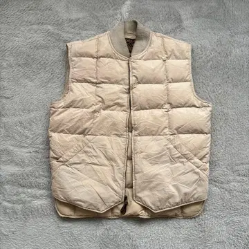 Eddie Bauer | 블랙 택 구스 다운 베스트 M 베이지