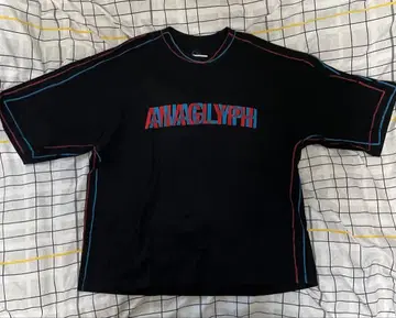 요시자와 료 착용 doublet ANAGLYPH T-SHIRT