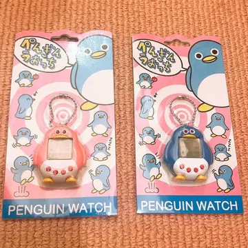 펭귄워치 핑크 블루 2색 세트