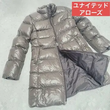 새상품급 유나이티드 애로우즈 다운 코트 롱 고급 부드러운 방한