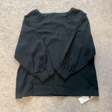 23구 블랙 긴팔 블라우스 48 새상품