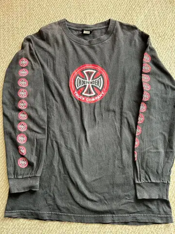 Independent 롱 슬리브 티셔츠