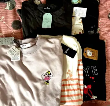 여성용 T셔츠 묶음 판매 M 사이즈