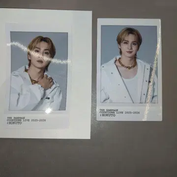 THE RAMPAGE 요시노 호쿠토 스티커 카드