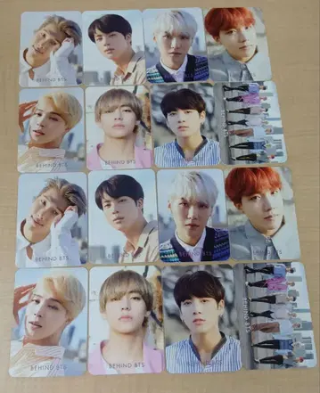 BTS DICON BEHIND 트레이딩 카드 16장 묶음 판매
