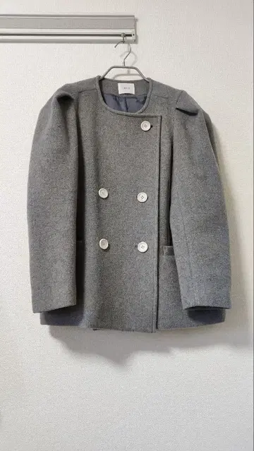 OHGA 울 코트 그레이