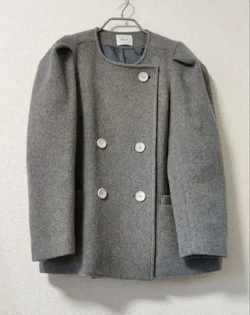 OHGA 울 코트 그레이