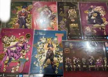 제일복권 죠죠 월드 I상 클리어 포스터 컴플리트