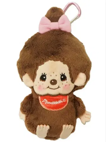 카라비너 부착 마스코트 파우치 몽치치 새상품