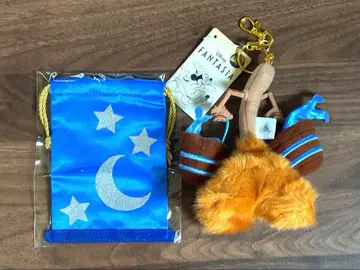 판타지아 시크릿 복조리 모자 빗자루 봉제 인형 키링 85주년