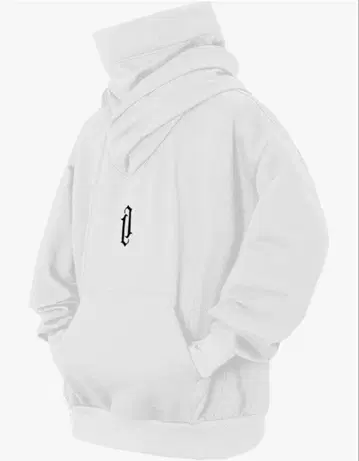 Eocicvvi 후드티 후드 부착 트레이닝복 가을/겨울 3XL 화이트