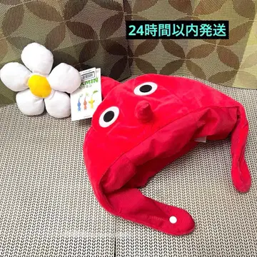 피크민 코스프레 모자 분장 송년회 택 포함