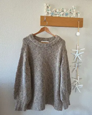 프레임워크 니트 두꺼운 원단 프리 사이즈