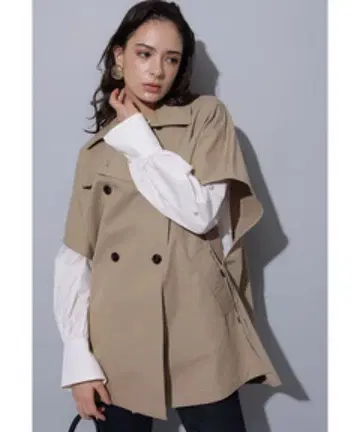 Arpege story 케이프 트렌치