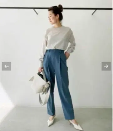 새상품급 라빠르망 C/N Sheer KNIT 시어 니트 그레이