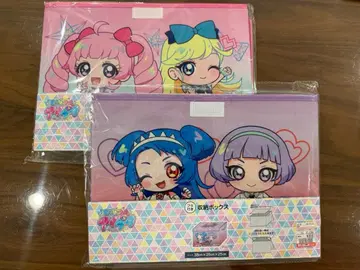 비밀의 아이프리 수납 박스 뚜껑 포함 히마리 미츠키 치이 비비 2개 세트