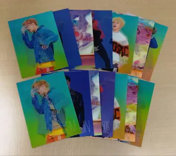 BTS DICON BEHIND 렌티큘러 엽서 14장