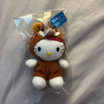 헬로키티 키링 봉제 인형 스트랩 헤이세이 레트로 당시물 레어