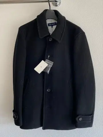 택 포함 미사용 새상품 어반 리서치 남성용 울 코트 블랙 M