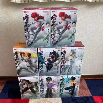 유유백서 암흑무술회 피규어 8체