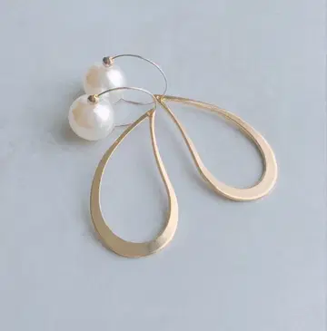 사토식 림프 케어 이어커프 (뷰티 커프) 티어드롭 후프