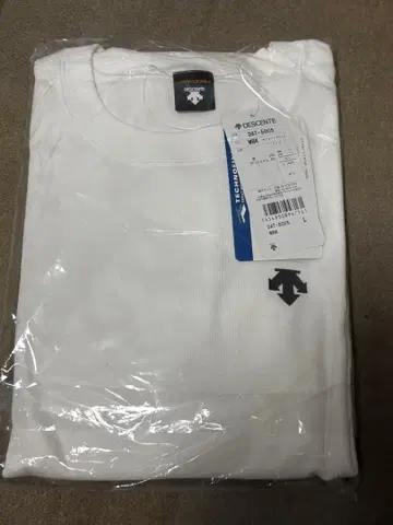 DESCENTE DAT-5005 화이트 T셔츠 L