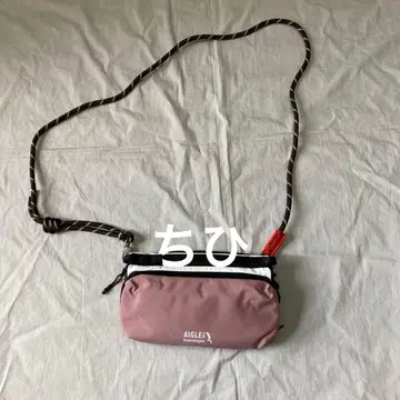 Topologie 핑크 크로스 바디백