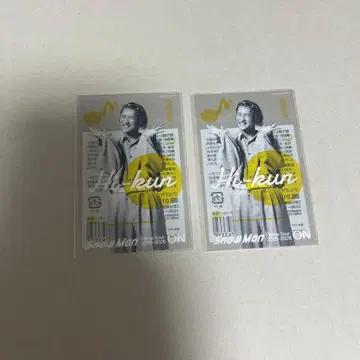 이와모토 테루 클리어 스티커 SnowMan