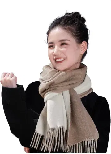 캐시미어 머플러 캐시미어 100% 미사용 새상품