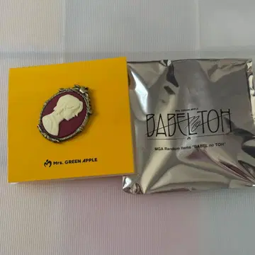 Mrs. GREEN APPLE 카메오 핀즈 B